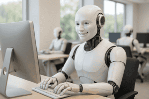 Toimistolla on Gen AI ei asiantuntijoita