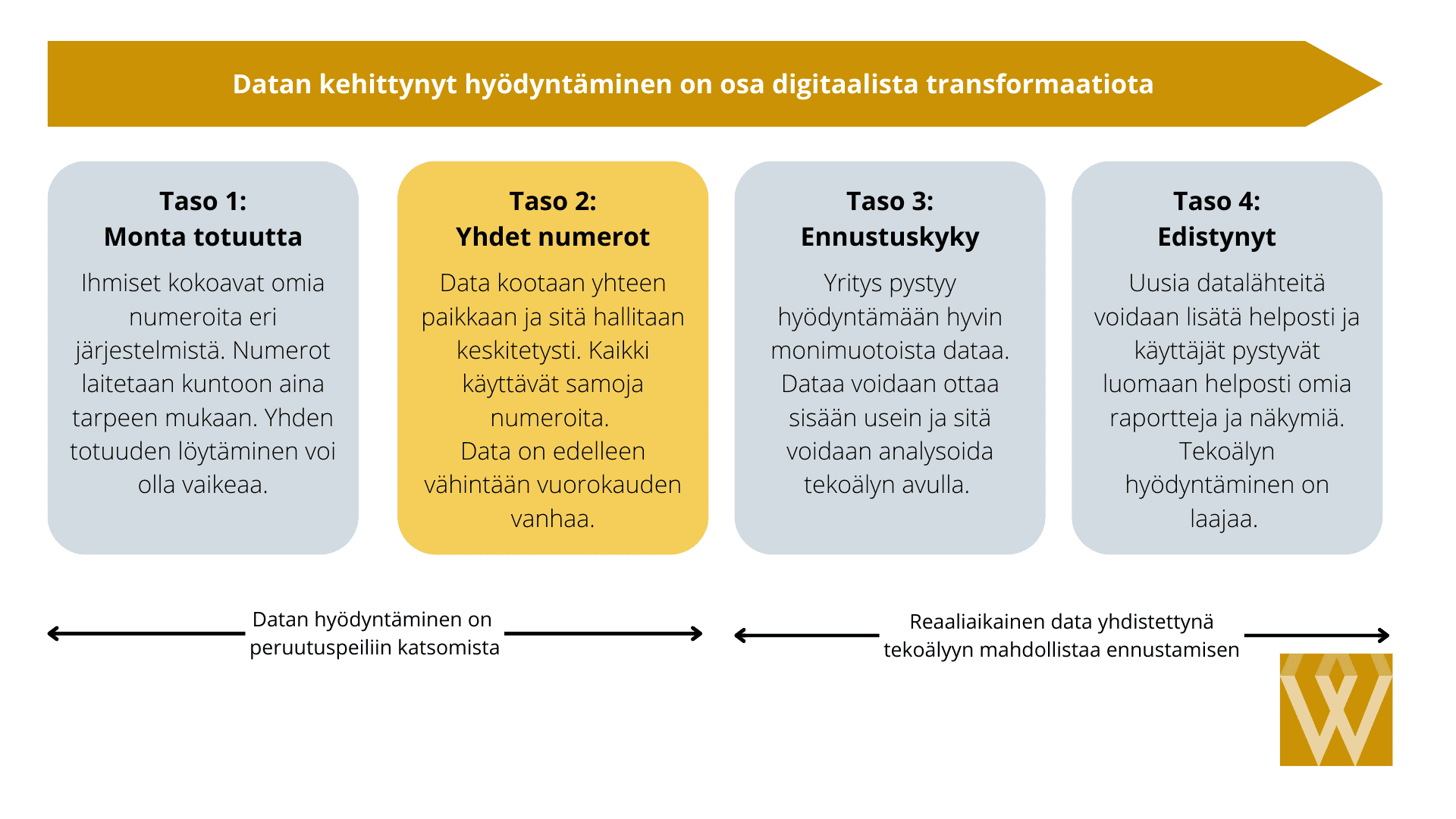 Nelitasoinen kypsyysmalli, taso 2