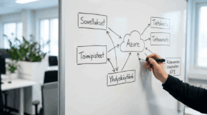 arkkitehtuurikuva on osa kilpailutusmateriaaleja